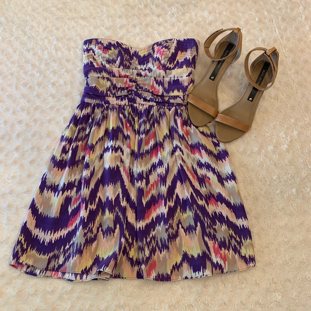 Parker strapless mini dress